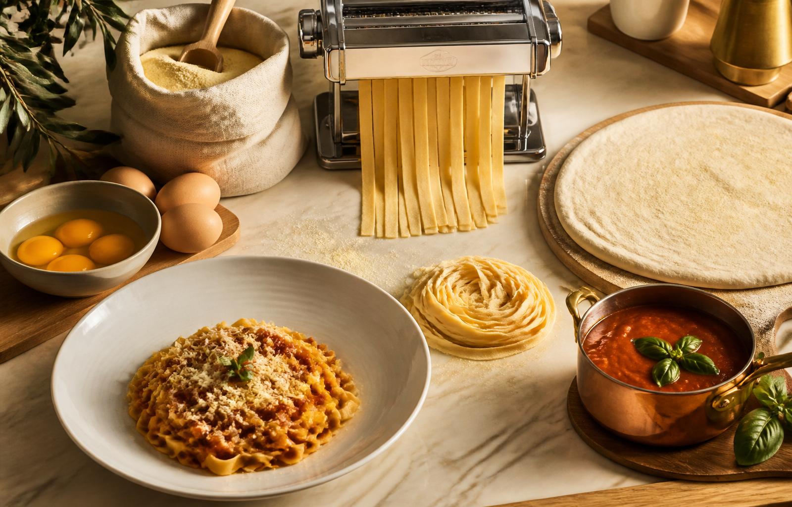 Fresh pasta production at Pastabrio